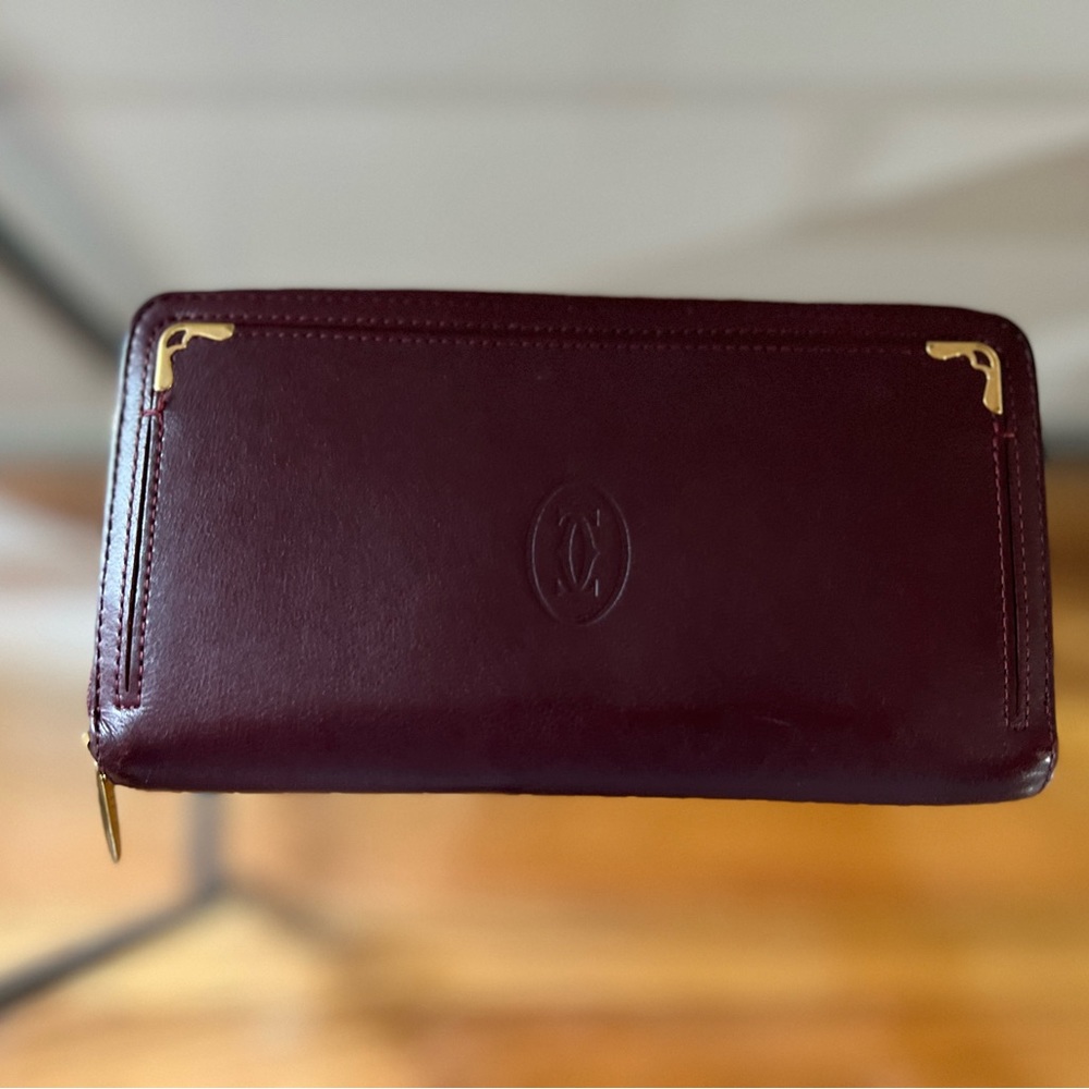 Cartier Zipped International Wallet